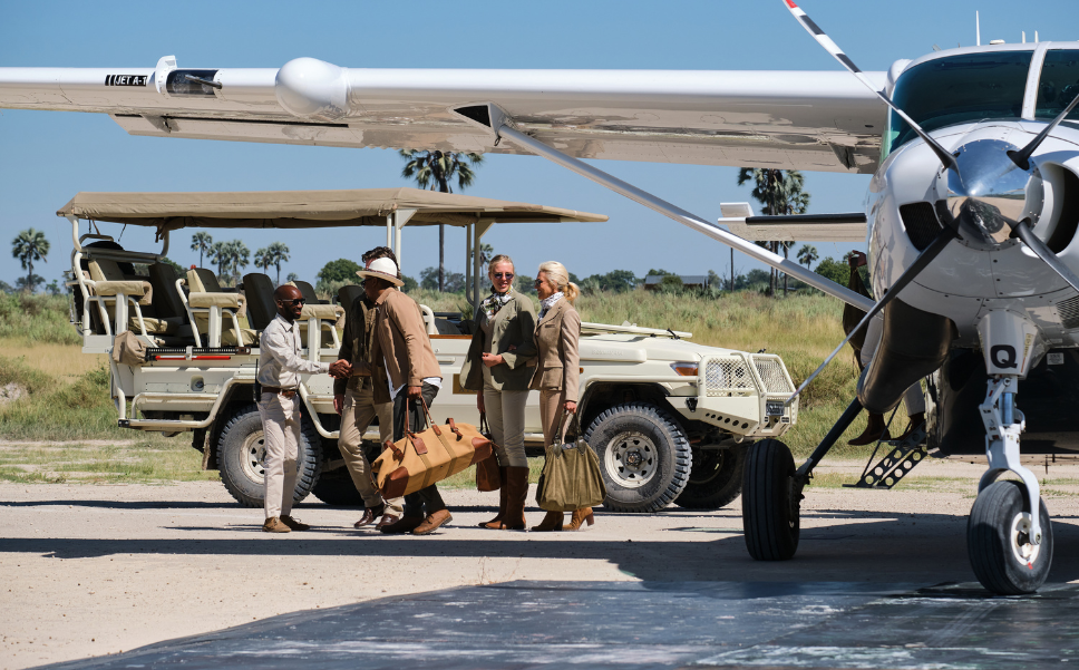 Xigera Safari Lodge VIP Arrival